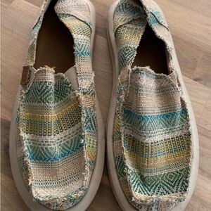 Sanuk Women’s Donna Soft Top Artesano Slip On Shoes Size 9